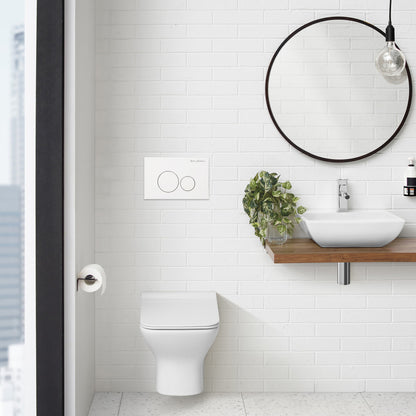 Monaco Wall Mount Actuator Flush Push Button Plate