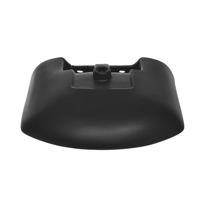 Chateau Two-Piece Round Pedestal Sink in Matte Black