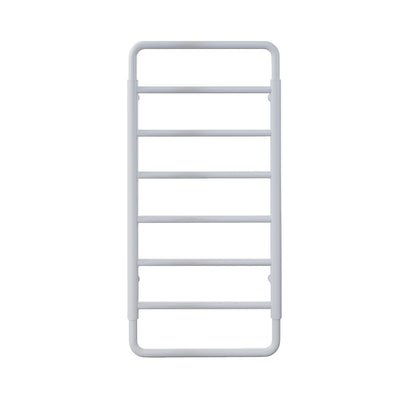 Ivy 8-Bar Electric Towel Warmer in Matte White