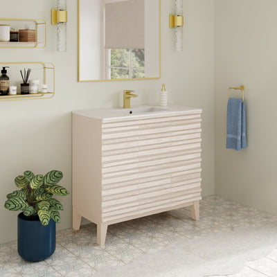 Cascade 36'' Bathroom Vanity in White