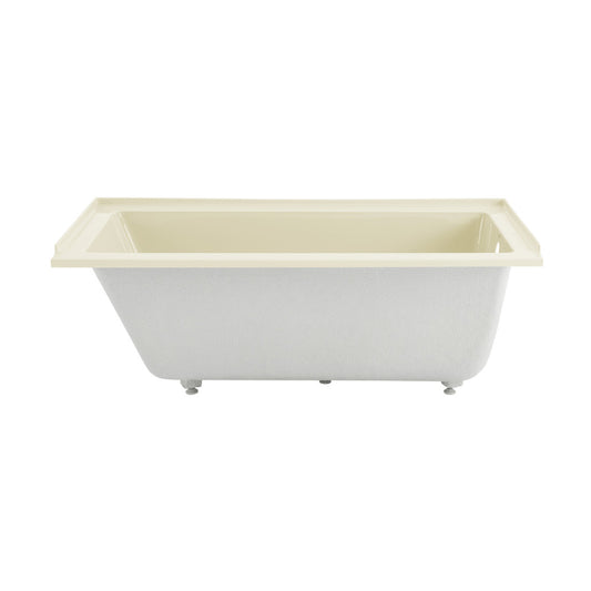 Voltaire 60" x 30" Right-Hand Drain Alcove Bathtub in Bisque