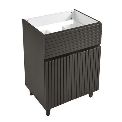 Bernay 24 Bathroom Vanity in Cedar Gray Cabinet Only