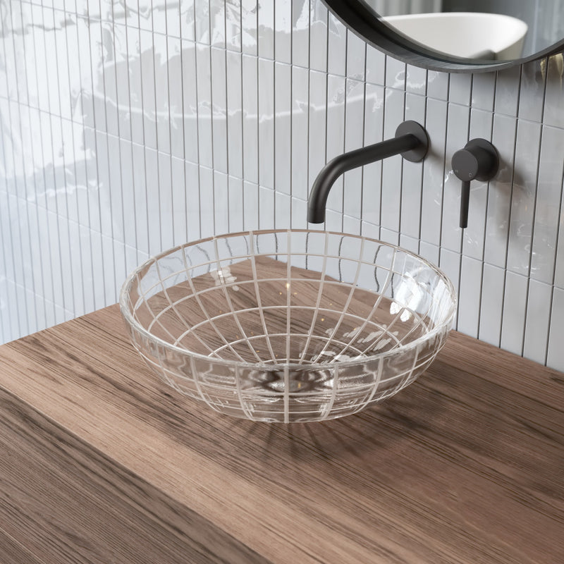 Virage 16.5" Round Glass Vessel Sink