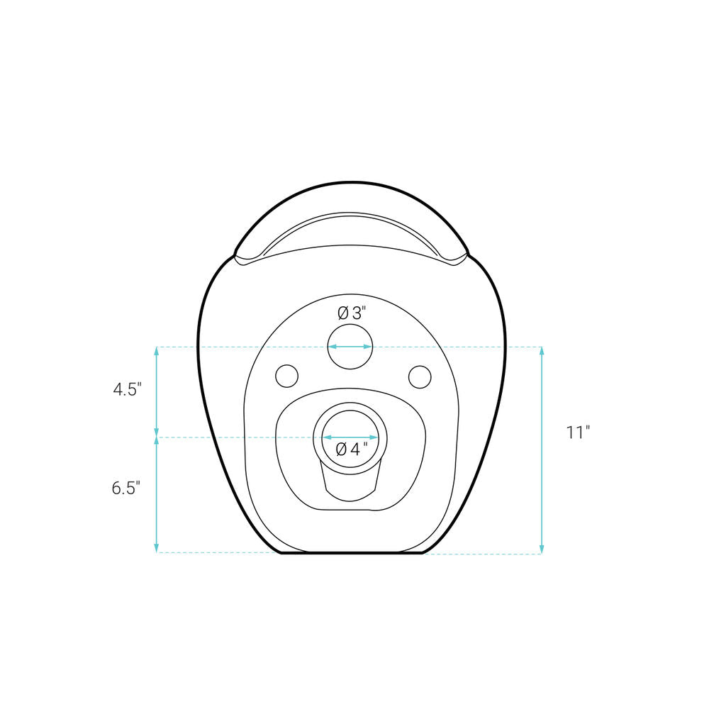 Plaisir Back to Wall Toilet