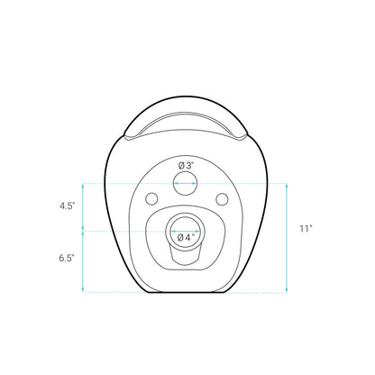 Plaisir Back to Wall Toilet
