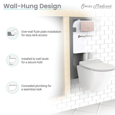 Fantome M 2x6 Concealed In-Wall Toilet Tank Carrier System