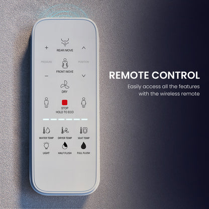 Viro Smart Tankless Elongated Toilet and Bidet, Touchless Vortex Dual-Flush 1.1/1.6 gpf
