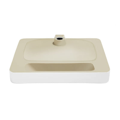 Carre Large Rectangle Vessel Sink