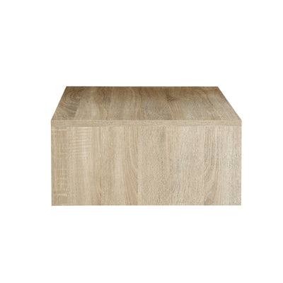 Avancer 24" Wall-Mounted Bathroom Vanity Cabinet without Top in Weathered Oak
