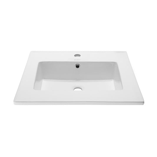 Voltaire 25 Vanity Top Sink with Single Faucet Hole