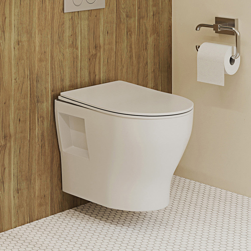 Ivy II Wall-Hung Elongated Toilet Bowl