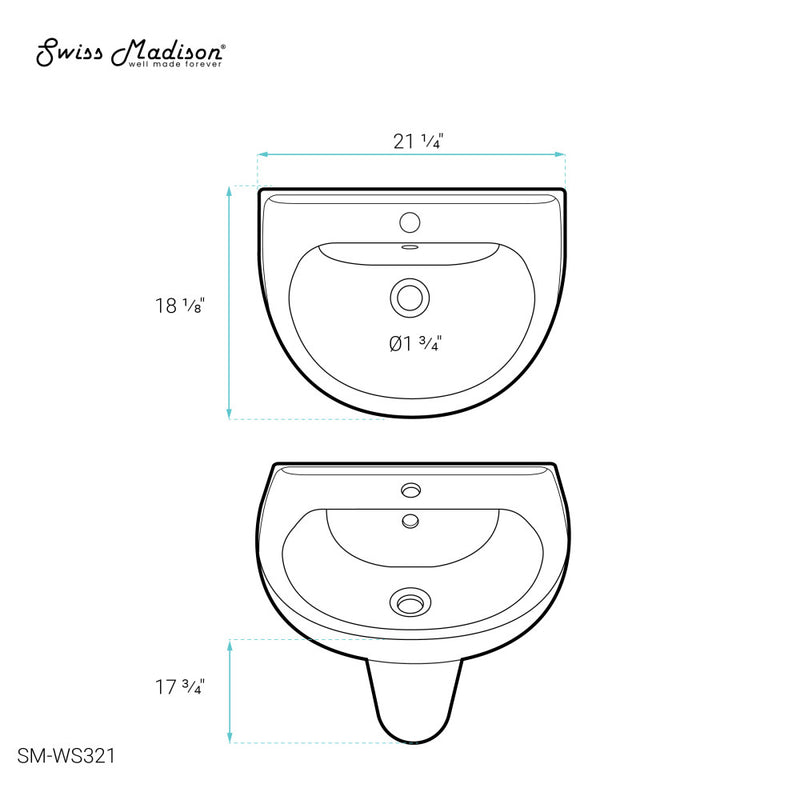 Cache Wall Mount Sink