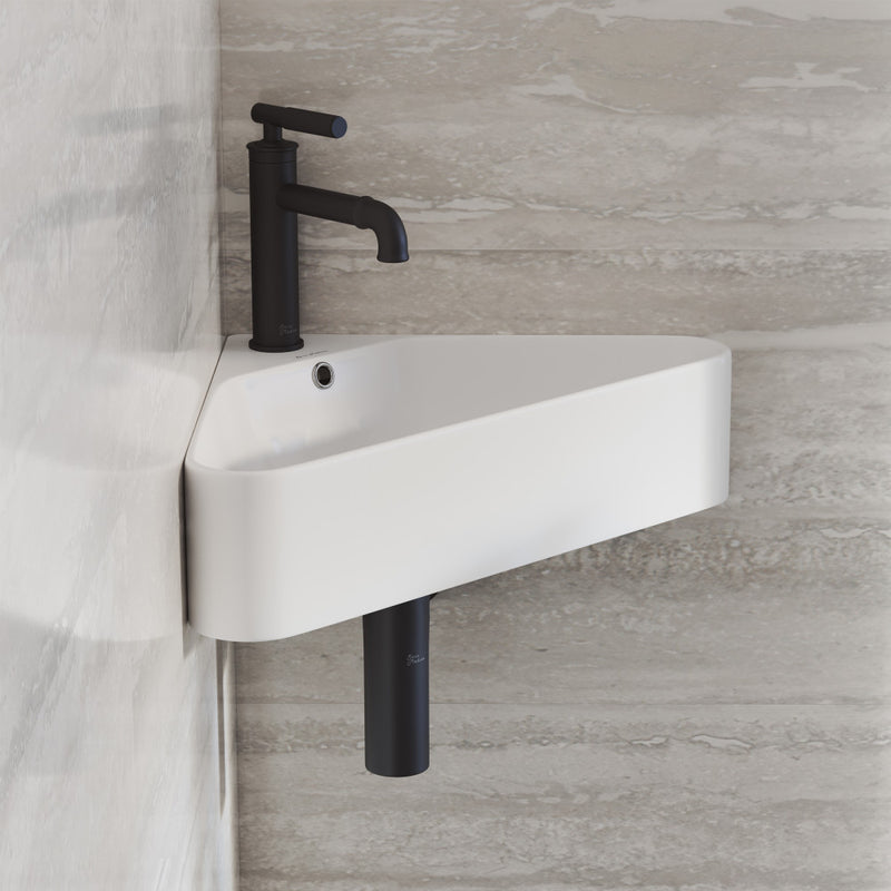 St Tropez Corner Wall Hung Sink