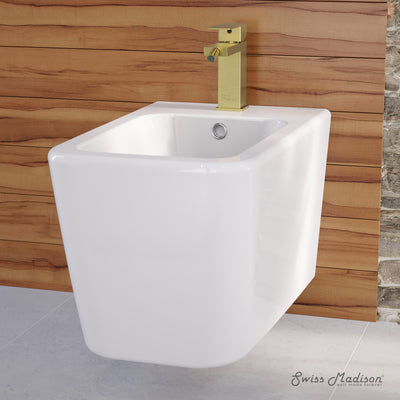 Concorde Bidet Faucet in Brushed Gold