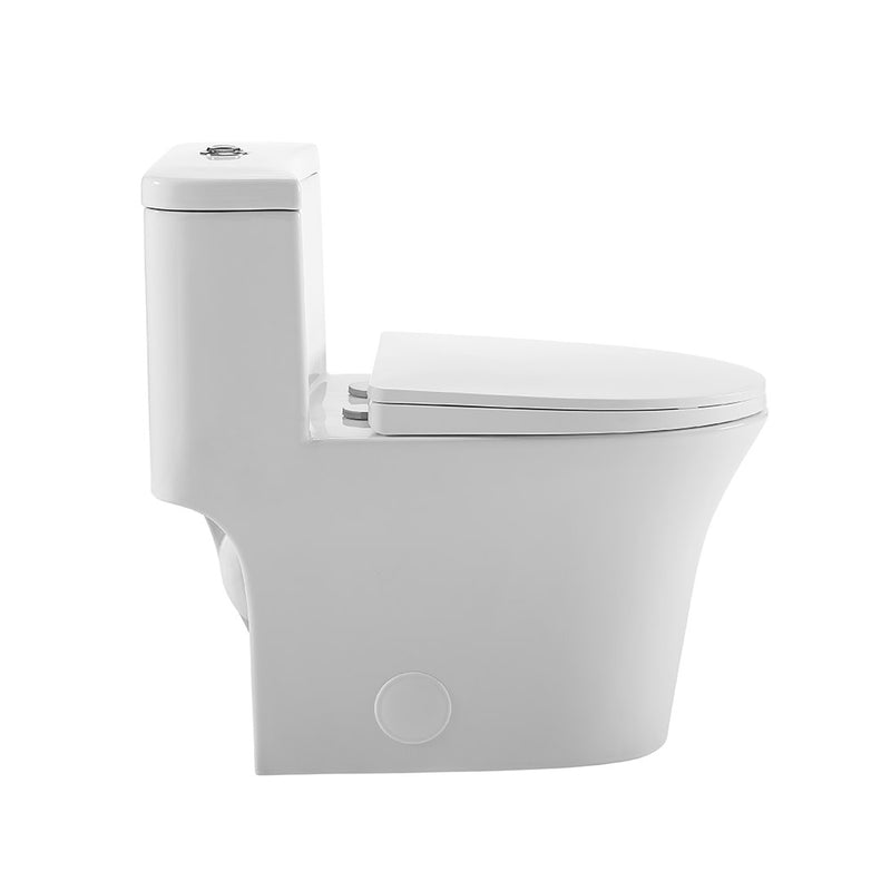 Bastille One-Piece Elongated Toilet Vortex Dual-Flush 1.1/1.6 gpf