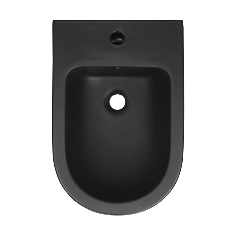 St. Tropez Wall Hung Bidet in Matte Black