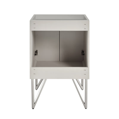 Annecy 24 Mayhem Greige Bathroom Vanity Cabinet Only (SM-BV256EI)