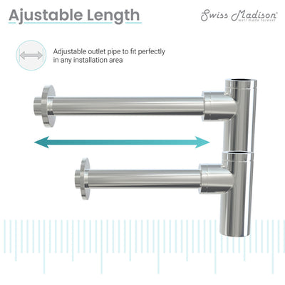 Claire 24" Rectangle Console Sink with Faucet, Drain, P-trap included, with Chrome Legs