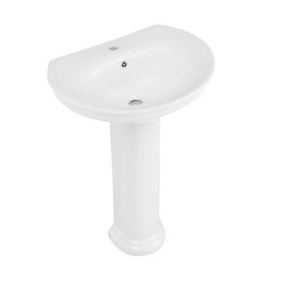 Santorini Two-Piece Pedestal Sink