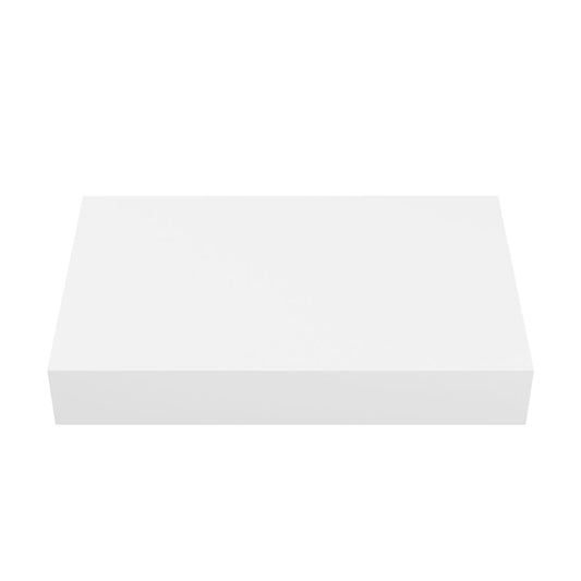 Monaco 36" Floating Bathroom Shelf in Glossy White (SM-VS252)