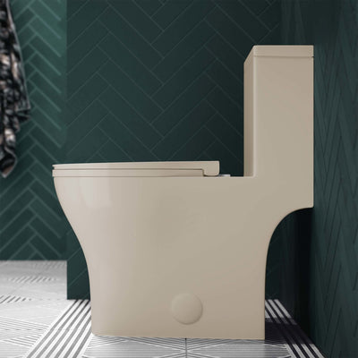 Sublime III One-Piece Round Toilet Vortex™ Dual-Flush 0.95/1.26 gpf in Bisque