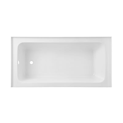 Virage 60" x 30" Left-Hand Drain Alcove Bathtub with Apron