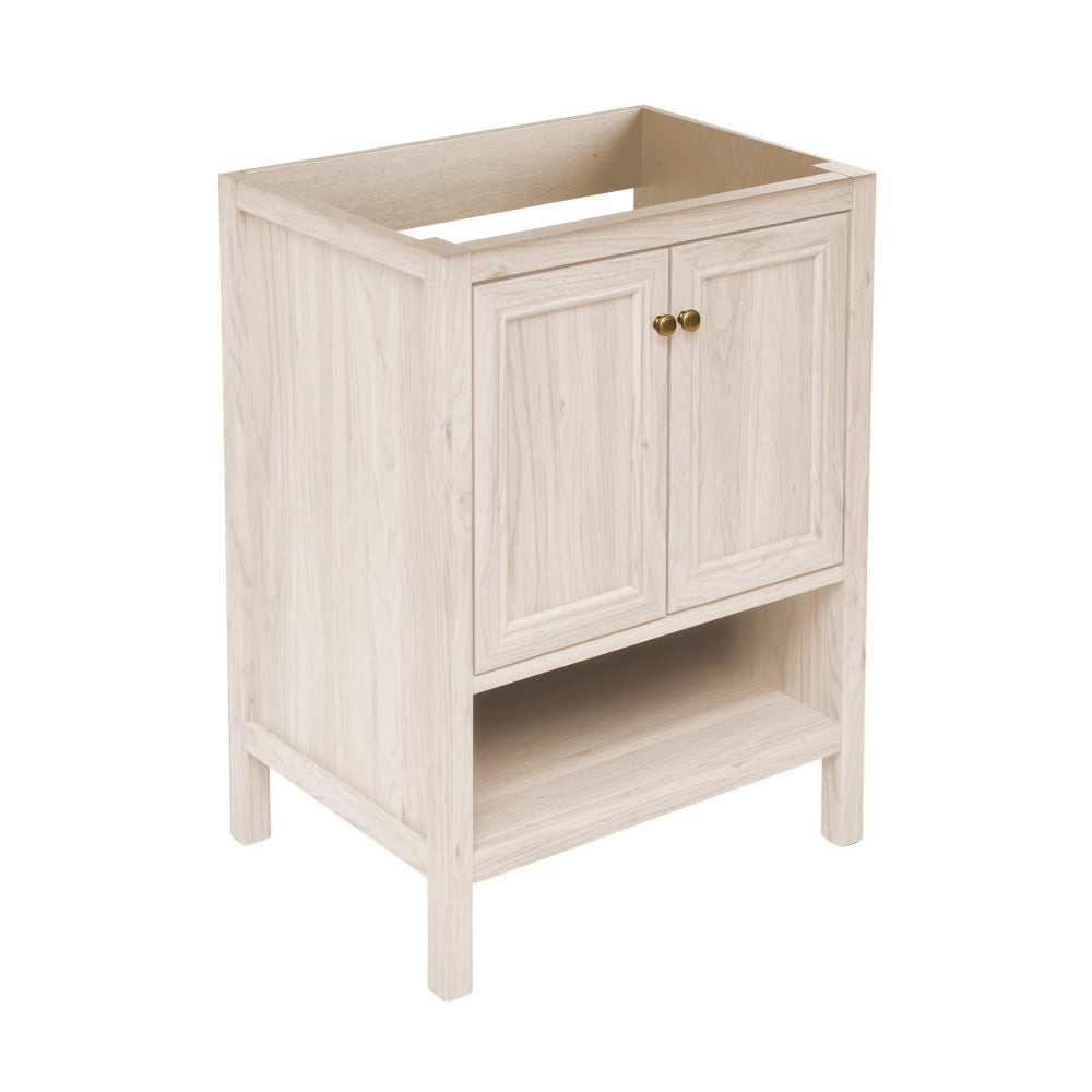 Chateau 24" Freestanding Bathroom Vanity Cabinet without Top in White Oak