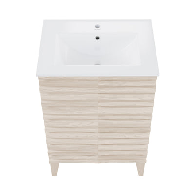 Cascade 24'' Bathroom Vanity in White