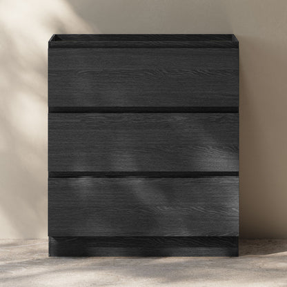 Liberte 30" Freestanding Bathroom Vanity Cabinet without Top in Black Oak