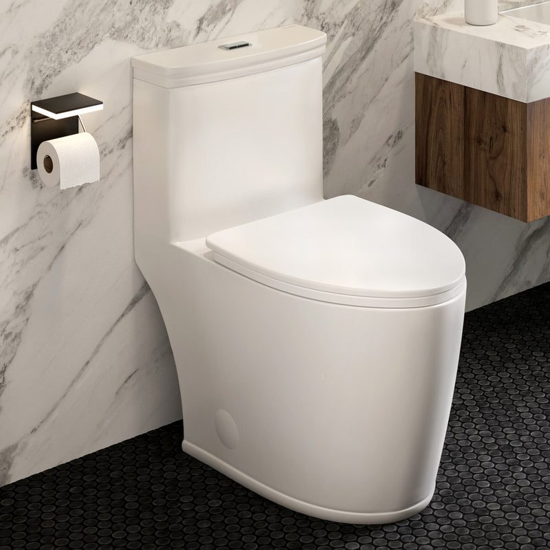 Beau One-Piece Elongated Toilet Dual-Flush 1.1/1.6 gpf