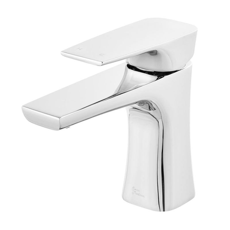 Monaco Single Hole, Single-Handle, Bathroom Faucet in Chrome