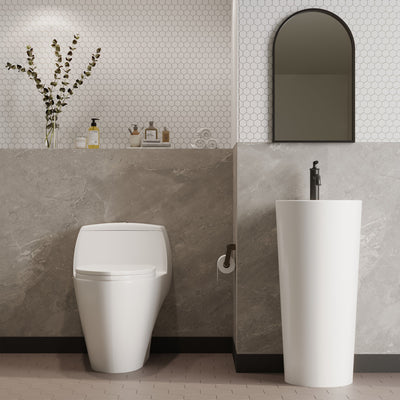 Manoir One-Piece Elongated Toilet Dual-Flush 1.1/1.6gpf