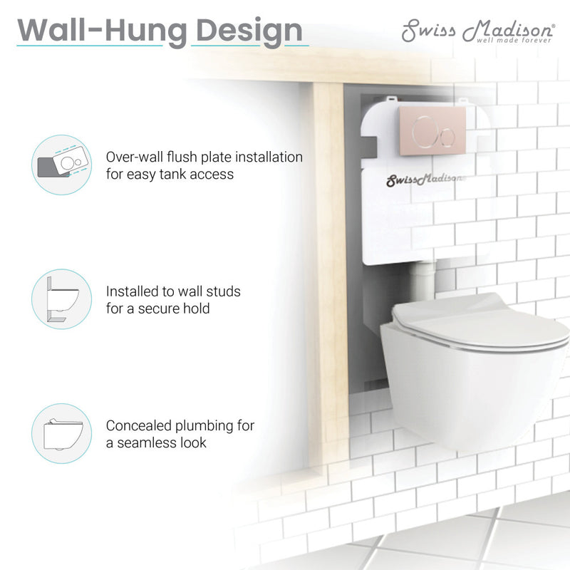 Fantome M 2x4 Concealed In-Wall Toilet Tank Carrier System