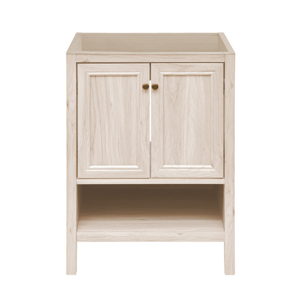 Chateau 24" Freestanding Bathroom Vanity Cabinet without Top in White Oak