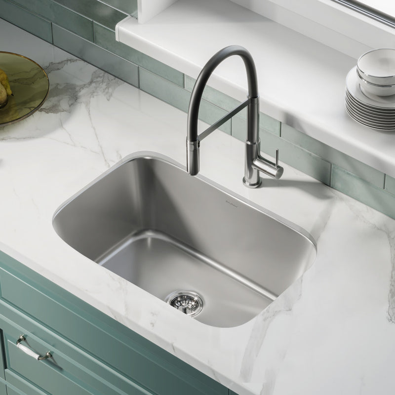 Toulouse 27 x 18 Stainless Steel, Single Basin, Undermount Kitchen Sink