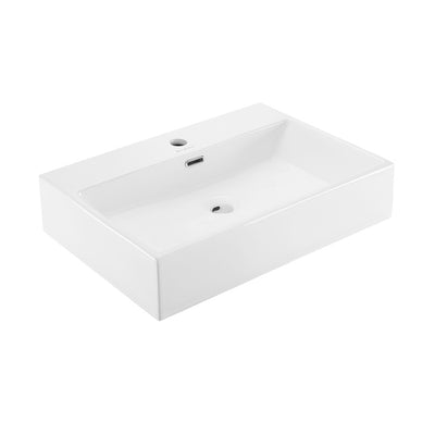 Claire 24" Rectangle Wall-Mount Bathroom Sink