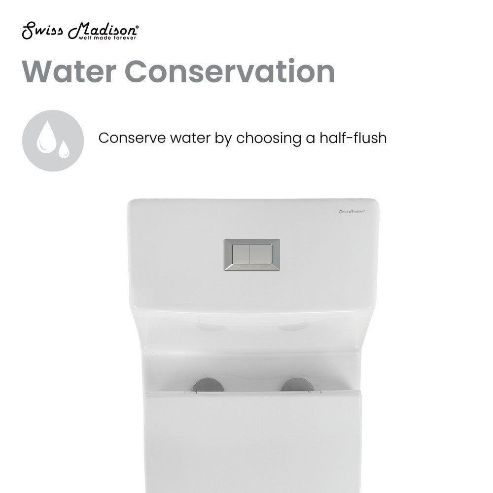 Daxton One-Piece Elongated Dual-Flush Toilet 1.1/1.6 gpf – Swiss