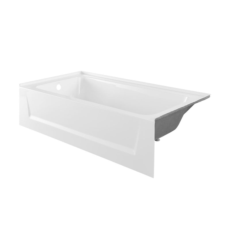 Virage 60" x 30" Left-Hand Drain Alcove Bathtub with Apron