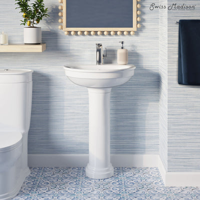 Santorini Two-Piece Pedestal Sink