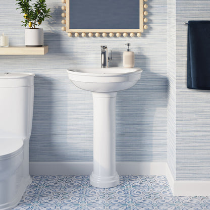 Santorini Two-Piece Pedestal Sink