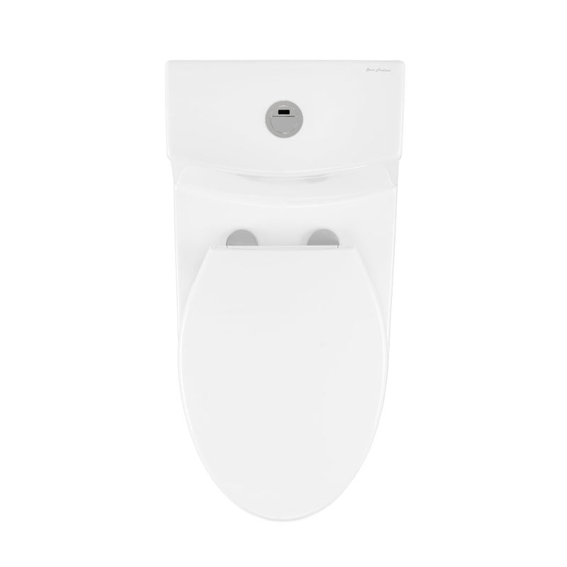 Virage One Piece Elongated Toilet with Touchless Retrofit Dual Flush 1.1/1.6 gpf