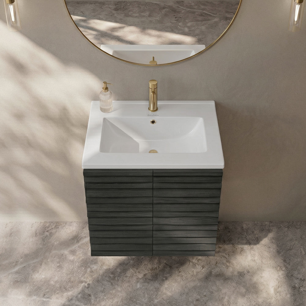 Voltaire 25 Vanity Top Sink with Single Faucet Hole
