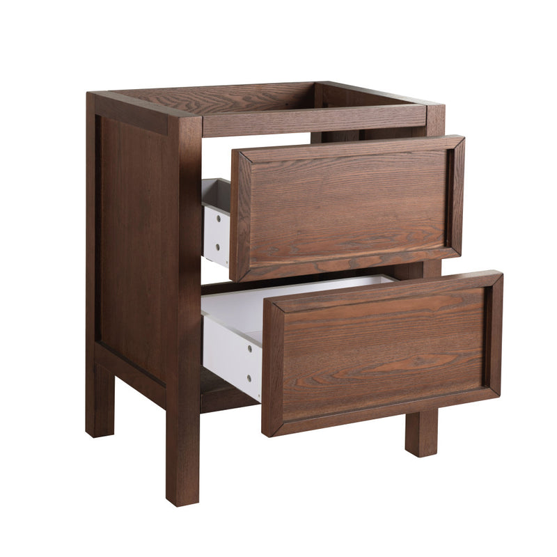 Nadar 24" Bathroom Vanity in Walnut Cabinet Only