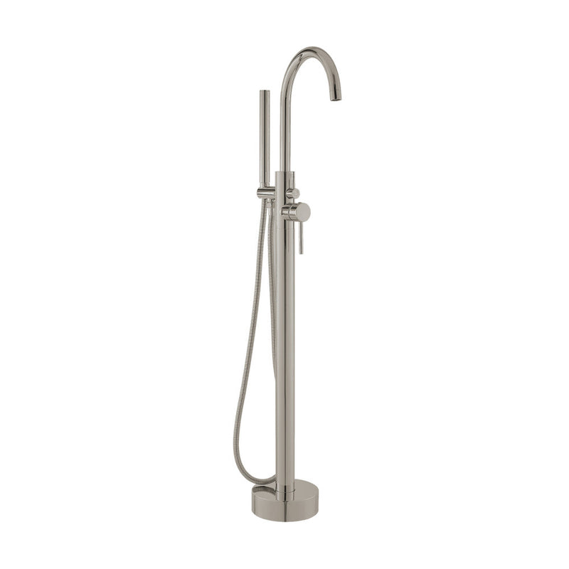 Ivy Freestanding Bathtub Faucet in Brushed Nickel