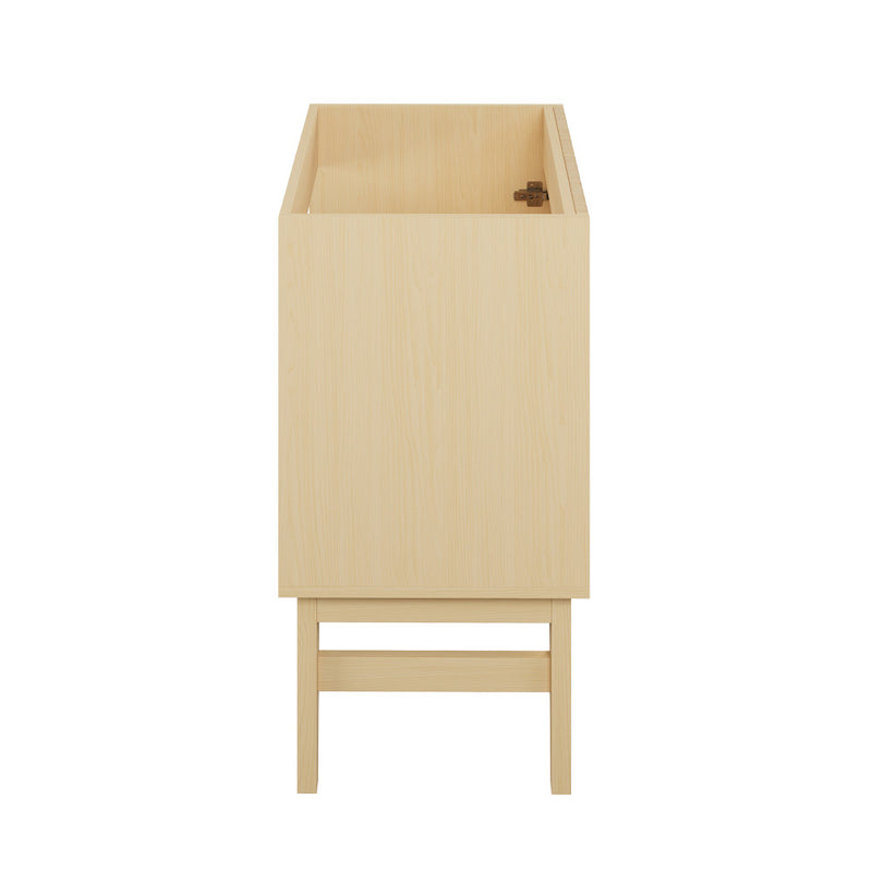 Bosse 24" Freestanding Bathroom Vanity Cabinet without Top in Natural Oak