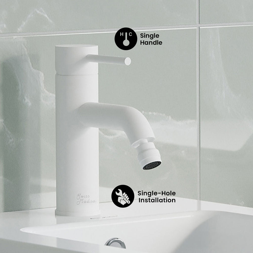 Ivy Bidet Faucet in Matte White