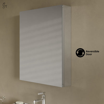 Cache 24 x 30 Rectangle Recessed/Wall Mount Medicine Cabinet with Mirrored Sides