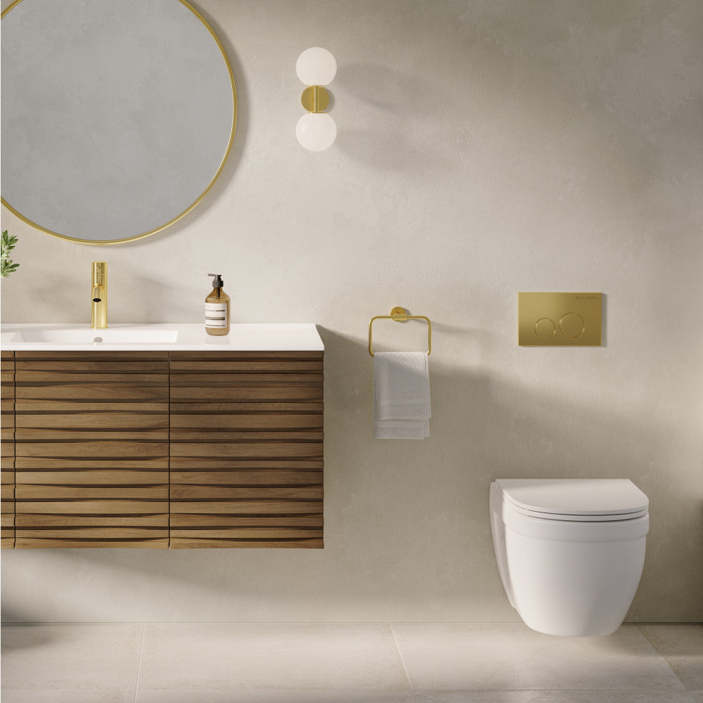 Ivy Wall-Hung Elongated Toilet Bowl Only in Matte White