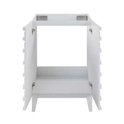 Cascade 24'' Bathroom Vanity in White - Cabinet