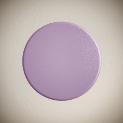 Lisse Concrete Bathroom Sink Non-Overflow Pop Up Drain in Matte Lavender